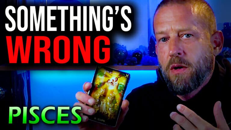 Pisces April 2026 tarot love reading by Allen Hill of Unknown Truth Tarot.