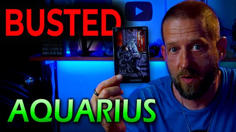 Aquarius April 2026 tarot love reading by Allen Hill of Unknown Truth Tarot.
